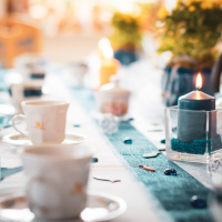 Balloon and Table Decor